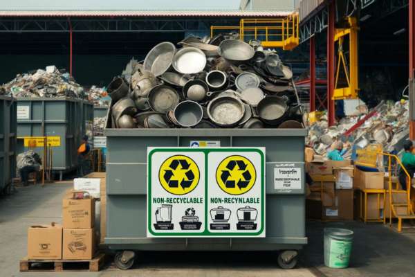 Disposal of Non-Recyclable Pans